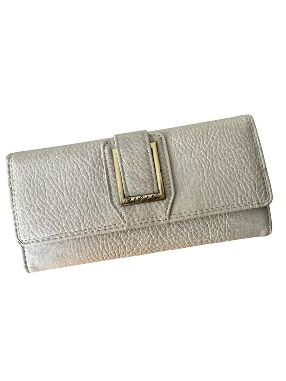 CLUB ROCHELIER Light Grey Trifold Wallet